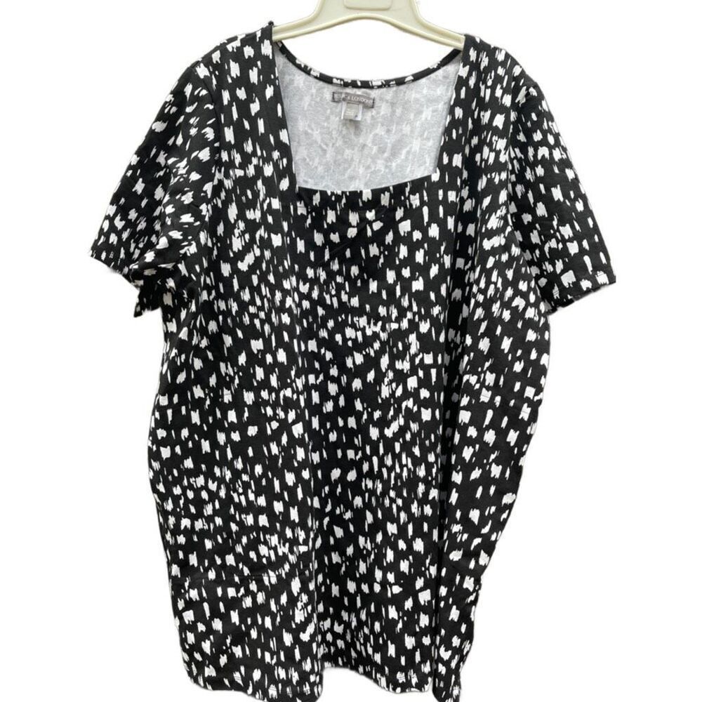 Jessica London size 18/20 cotton blend tunic
